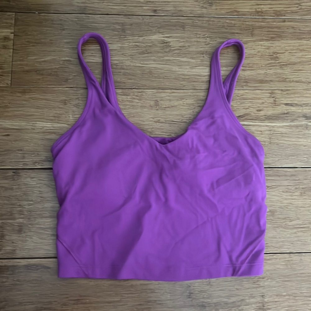 Align tank vivid plum